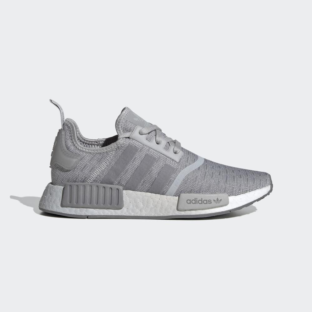 Adidas Women's NMD_R1 Originals Shoes Grey/White Ireland FV4406